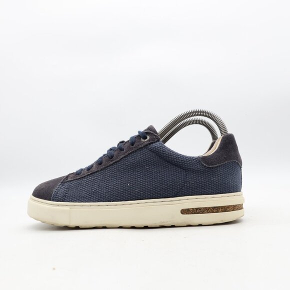 Birkenstock Bend Women's EU Size 37 Low Navy Suede Sneakers Lace Up - Picture 4 of 10